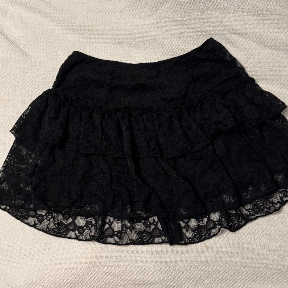 Forever 21 Black Mini Skirt